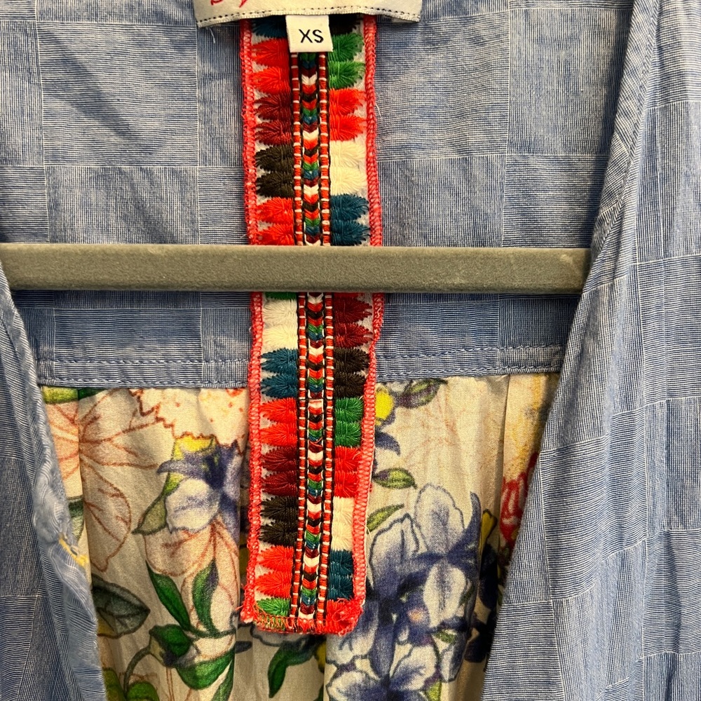 Johnny Was 3j Workshop Silk Pullover - image 3